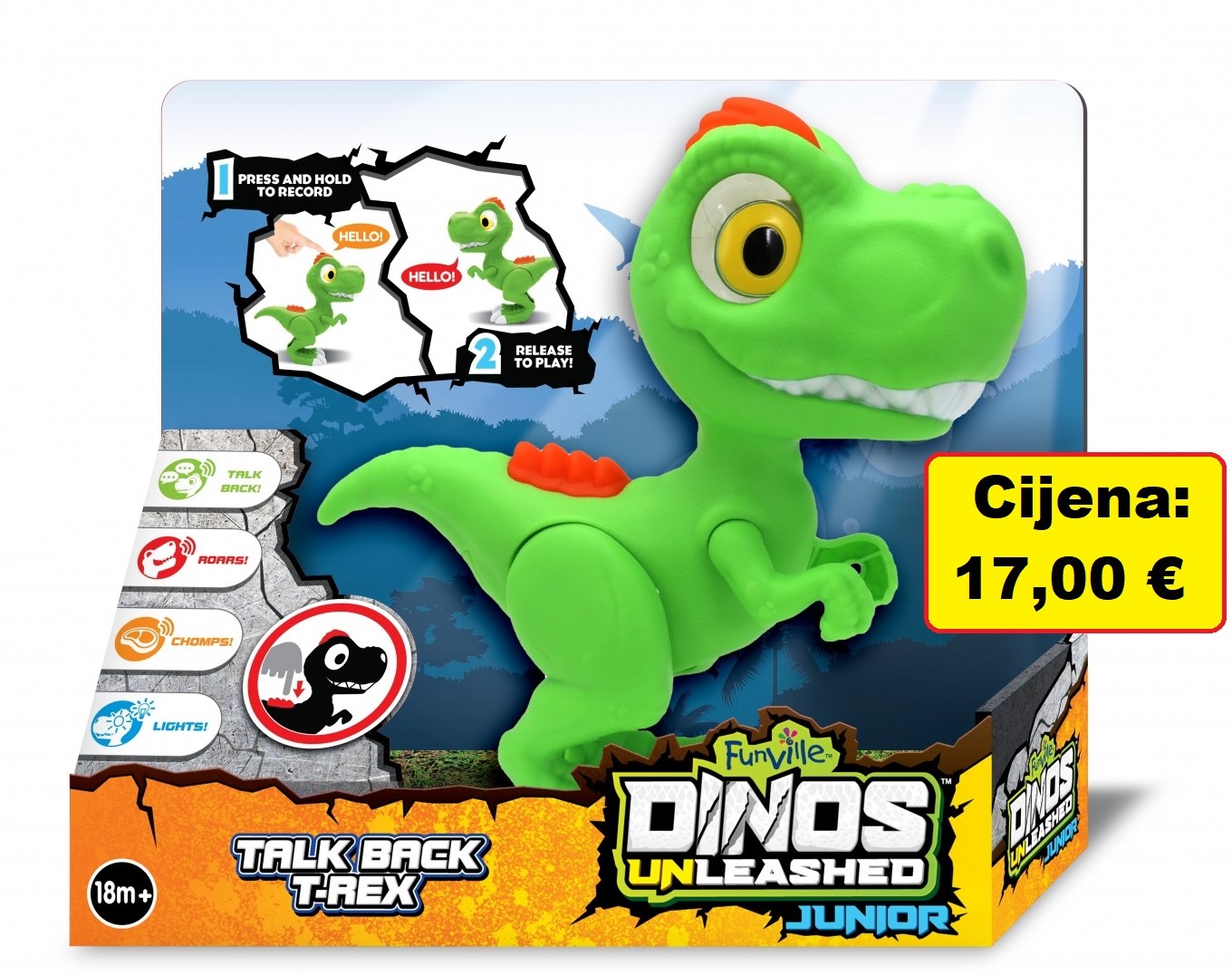 Dinos Unleashed dinosaur T-Rex koji govori